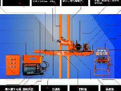 液压坑道钻机整体的零部件介绍及用途!